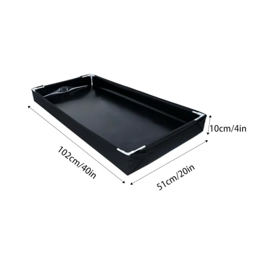 Acuario para tortugas y piscina portátil de mascotas para interiores, patios y jardines 7