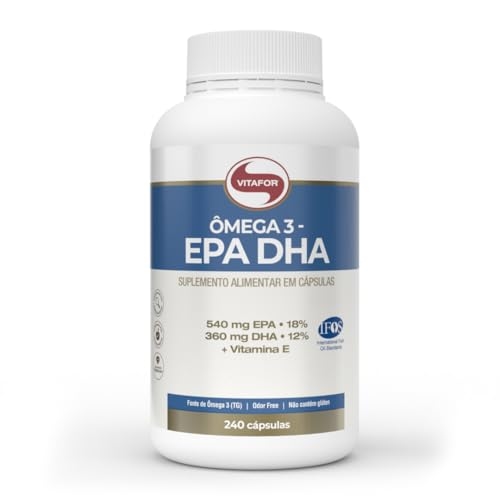 Ômega 3 EPA DHA (240 caps), Único, VitaFor Ômega 3 EPA DHA (240 caps), Único, VitaFor