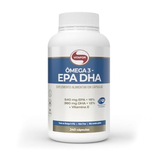 Vitafor - Ômega 3 EPA DHA - 240 Cápsulas