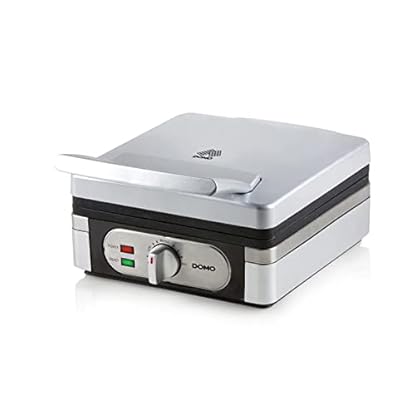 Waffeleisen 2 in 1 für extra dicke quadratische Waffeln (2,6 cm) und knusprige Waffeln inkl. Spatel – Bild 7