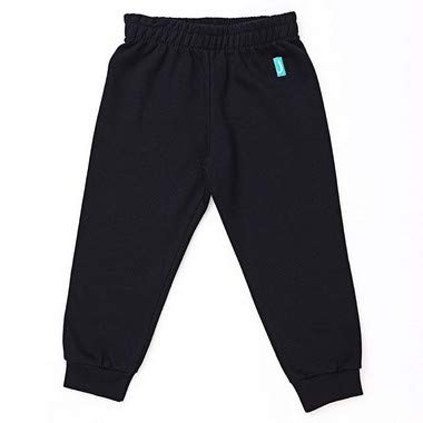 Kit 2 Calças Moletom Infantil Jokenpô Masculino - Marinho + Preta