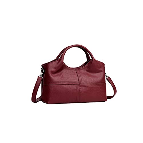 Sac à main femme vintage en cuir souple grand modèle élégant