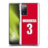 Head Case Designs Officially Licensed Arsenal FC Cristhian Mosquera 2025/26 Players Home Kit 2nd Group Hard Back Case Compatible with Samsung Galaxy S20 FE / 5G