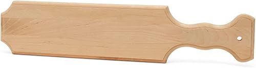 Miniatura 3 de Palas de fraternidad de hermandad de mujeres de 14 pulgadas, paquete de 5 paletas de madera griega sin terminar de abedul para decorar y pintar, por