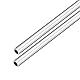 DMiotech 2er Pack (8mm Außendurchmesser x 5mm Innendurchmesser) 6063 Aluminium Rundrohr 300mm Länge Industriemetallrohr für Maschinenrahmenbau DIY-Projekte
