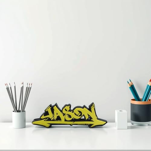 Custom 3D Printed Nameplate for Desk – Personalized Office