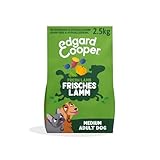 Edgard & Cooper Hundefutter, Trockenfutter für Hunde, (Lamm, 2.5kg), Getreidefrei, natürliche Zutaten und frisches Fleisch, voller essentieller Aminosäuren