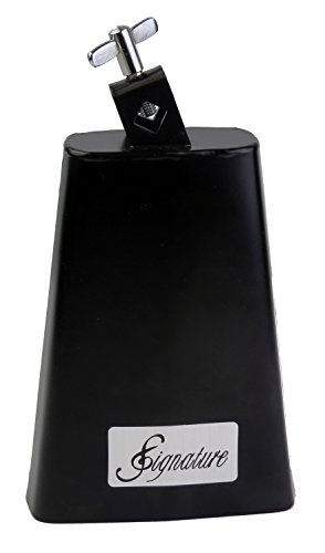 Hisonic Signature Series Hand Percussion All Metal Cow Bells (8 Inch)