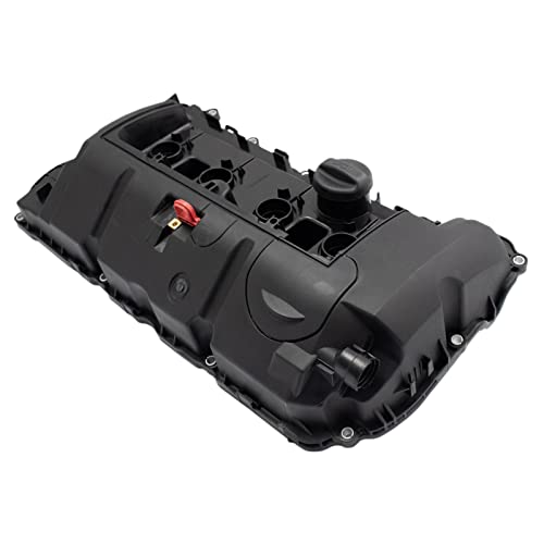 Image of TRQ Engine Valve Cover w /Gasket & Hardware for Mini Cooper Base Model New