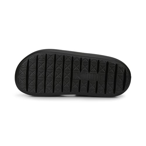 PUMA Women's SHIBUSA Slide Sandal, Black Black, 7 - image 4
