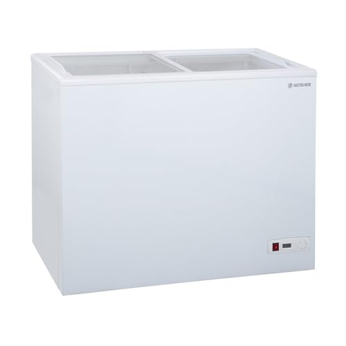 GastroHero Gefriertruhe ECO 200 I Tiefkühltruhe groß 197L I...