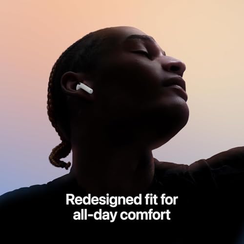 Image of iPhonee Headphones (4 Generation) H2 Chip | Wireless Earbuds, Spatial Audio, High-Fidelity Sound,USB-C Charging |USB-C Charging Case,Easy Use for iPhone,Apple Compatible
