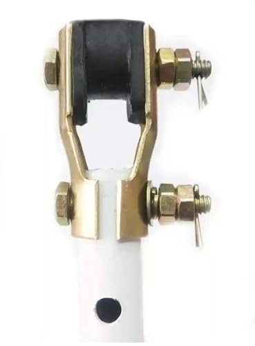 Image of Heavy Duty Steel & Rubber to Ceiling Hook clamp or shackle with 6mm Bolt, 1.8mm Hanger arm & 3 Nut with Earthing screw Locking Pins To Ceiling Hook Attachment Clamp