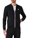 Le Coq Sportif Tri FZ Sweat N°1 M Chaqueta Deportiva, Negro, Hombre
