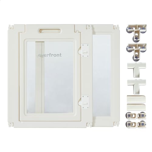Image of Extension Kit 1 Gate + 1 Panel, T-Buckles for Compartment, Expandable Clear Dog Play Pen Acrylic Dog Playpen Indoor, for Dog Cat Rabbit Small /Medium Dogs (30 inch, 2 Panels)