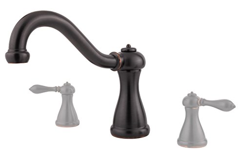 Pfister Marielle 2-Handle Roman Tub Trim, less Hub & Handles, Tuscan Bronze