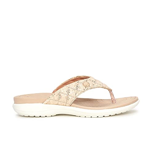 Image of Marc Loire Women's Comfortable Flip Flop Casual T-Strap Flats Slippers