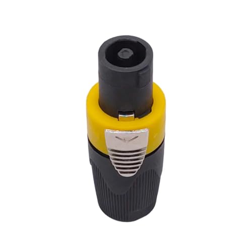Connecteur 4 broches jaune pour réparer le câble d'une perceuse électrique