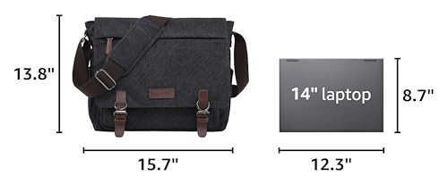 Dasein Vintage Canvas Messenger