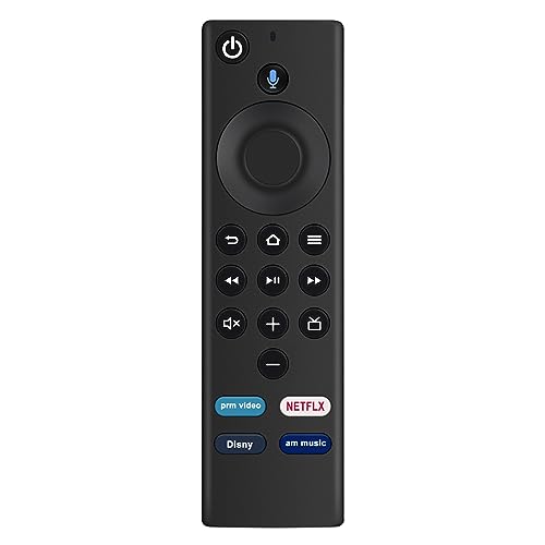 VINABTY L5B83G 3rd-Gen Voice Search Remote Control fit for TV Stick 4K Max, TV Cube (1st Gen, 2nd Gen), TV (3rd Gen), TV Stick Lite, TV Stick (2nd Gen, 3rd Gen)