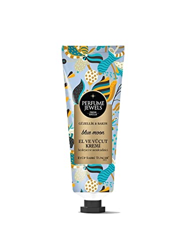 EST 1923 Eyup Sabri Tuncer Perfume Jewels Body Splash Series (BLUE MOON, BODY CREAM 50 ML)