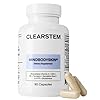 CLEARSTEM – MINDBODYSKIN Hormonal Acne Supplement (5-HTP) – Natural DIM Supplement – Skin Care Vitamins – Hormone Balance, Antioxidants – Gluten Free, Cruelty Free – 30 Servings, 90 Capsules