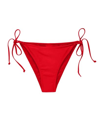 Image of Holipick Bikini Bottoms for Women String Bathing Suit Bottom with Moderate Coverage Low Waist Swim Bottom