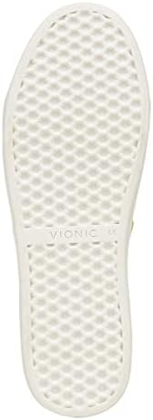 Vionic Women's Sunny Pisces Canvas Fashion Sneaker- Supportive Casual Shoes That Include Three-Zone Comfort with Orthotic Insole Arch Support, Canary 7 Medium | Image 3