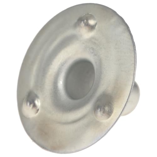 Bases para mechas de vela de metal, 500 piezas miniatura 5