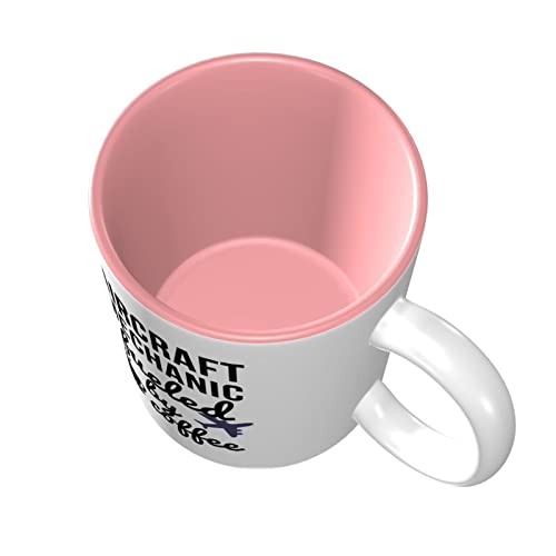 Taza de café mecánica de aviones - regalos de mecánica de aviones - para mecánico de avión - taza de cerámica… - Imagen 5