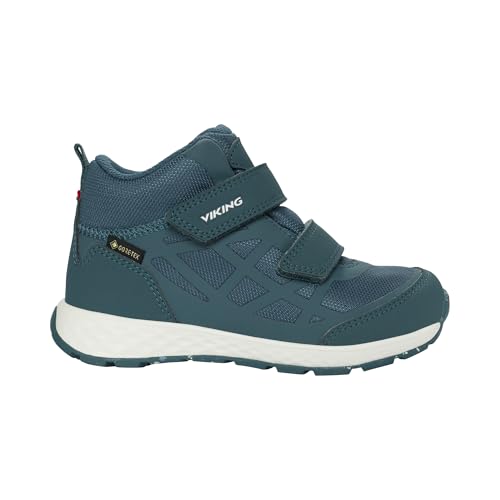 Chaussures de marche Viking Veme Reflex Mid GTX enfant imperméables et réfléchissantes