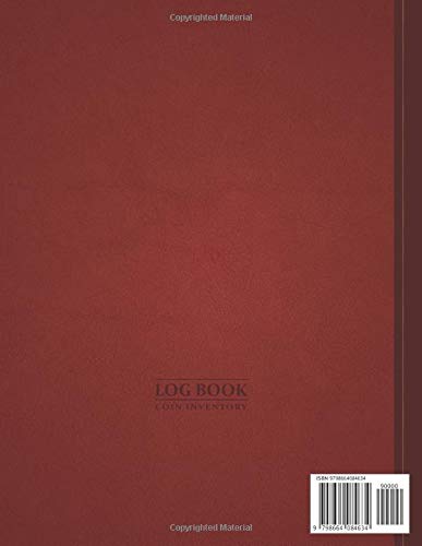 Independently Published Company, The Denver Inventory Log Book Coin Inventory Log - Red: Catalog And Organize Coins With This Logbook For Coin Collectors  thumb #1