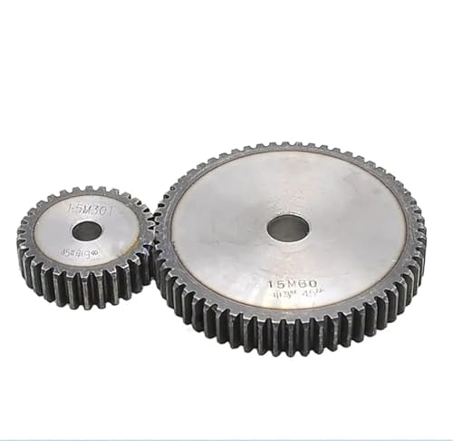 Pignon engrenage droit Mod 1.5 acier carbone 45# pignon de precision