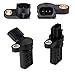 2Pcs Cam cps sensor Camshaft Crankshaft Position Sensor Kit 23731-6J90B+23731-AL61A Fits Infiniti Nissan 350Z Altima Frontier Maxima Murano NV1500 NV2500 Pathfinder Quest Xterra 3.5L 4.0L