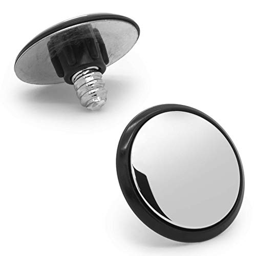 Bouchon d'obturation chromé pour voiture, vis décorative, pare-brise, antenne 22 mm