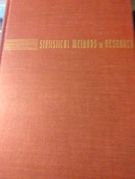 Hardcover Statistical methods in research Book