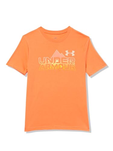 Image of Under Armour Boys' Short Sleeve Graphic T-Shirt, Soft & Comfortable, Outdoor Collection
