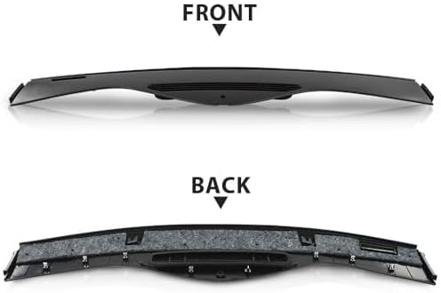 G-PLUS Dashboard Upper Dash Trim Defroster Vent Panel Bezel Compatible with Pontiac G6 2005 2006 2007 2008 2009 2010 10449598 Polished Finish Black