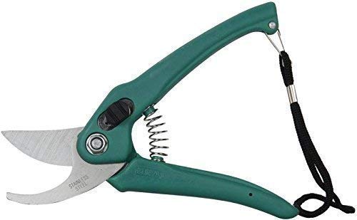 Image of Dinojames Tool Easily Punches Gardening Tool Set Stainless Steel Garden Pruner /Scissors, Pruning Seeds, Flower Cutter and Grass Cutter, 18cm (Multicolour)