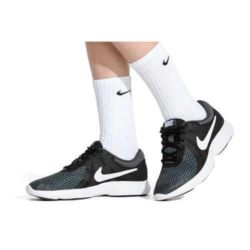 Image of Nike Unisex Kids' Everyday Cushioned Crew Socks (6-Pack) | Boys and Girls