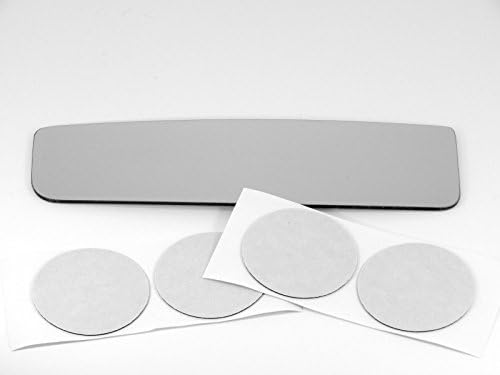 Part is Compatible with 07-19 Tundra Left Driver Lower of 2 Piece Style Type Mirrors (Glass Lens Only) Convex