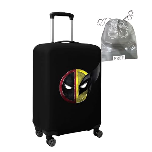 Image of WanderWraps Spendex Polyester Protective Luggage Cover | Hard Luggage Trolley Bag Cover | Washable | Dust Proof | Stretchable | S - 20 inch ||| Deadverineee