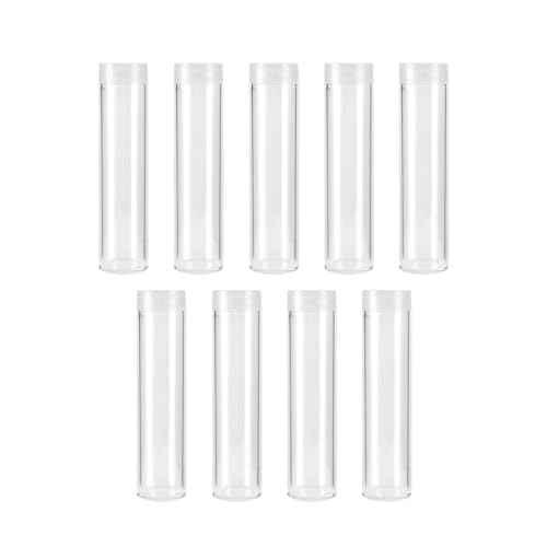 Generic Clear Bead Tube Beads Holder Tube Containers for Bead Beads Storage Tube 25mm