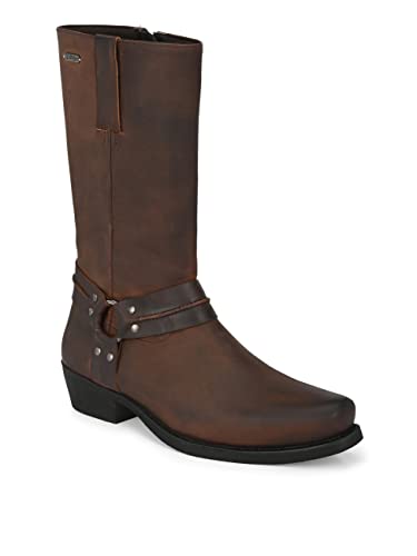 Image of Delize Men's mid Calf Length Leather Riding Boots