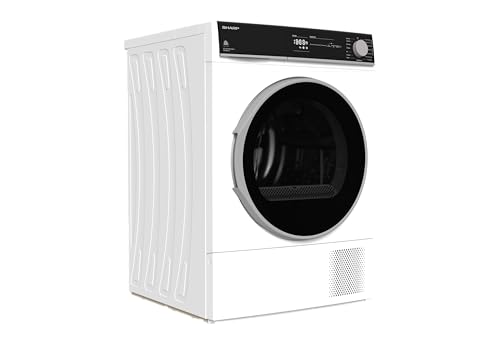 Sèche-Linge Sharp KD-NHH8S8GW3 – 8Kg, Classe C, Avec Pompe À Chaleur - vue 3