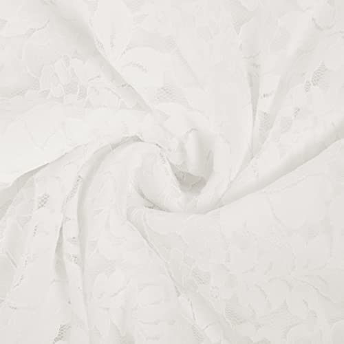 Kate Kasin Cocktail Formal Dress For Wedding Guest Short Sleeve A-Line White Bridal Shower Dress High Low Dress White Xl #TOP6