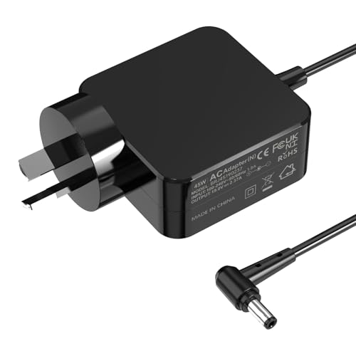 45W Charger for ASUS Laptop PC 19V 2.37A (4.0 * 1.35mm) for ASUS Vivobook Flip 14 15 17 S14 S15 R540L X540S X541N X541U X553M F553M Zenbook 13 UX305F UX305C UX310U UX430U Power Supply AC Adapter