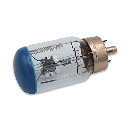 500W Carousel Light Projector Dek Bulb Replacement For Eversmart Carousel 600 Light Bulb By Technical Precision - G17Q 4-Pin Base - T12 Bulb With Opaque Top - 3250K - 25 Hours - 120V - 1 Pack #TOP2