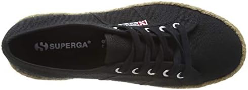 Superga Women's 2790-COTROPEW Gymnastics Shoes, Black, 7.5 W / 6 M US | Image 4