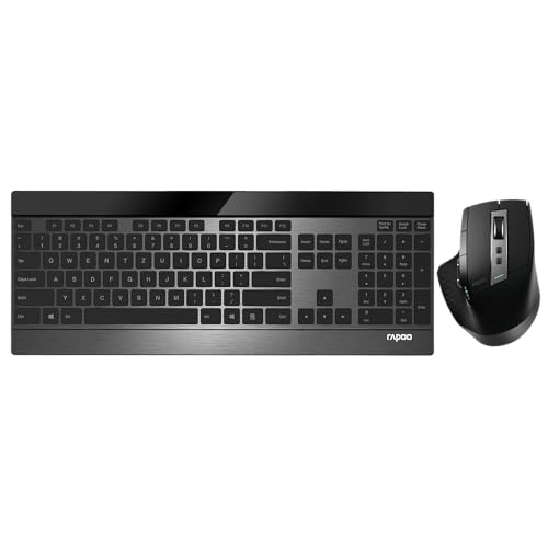 Rapoo 9900M Tastatur-Maus-Set Wireless